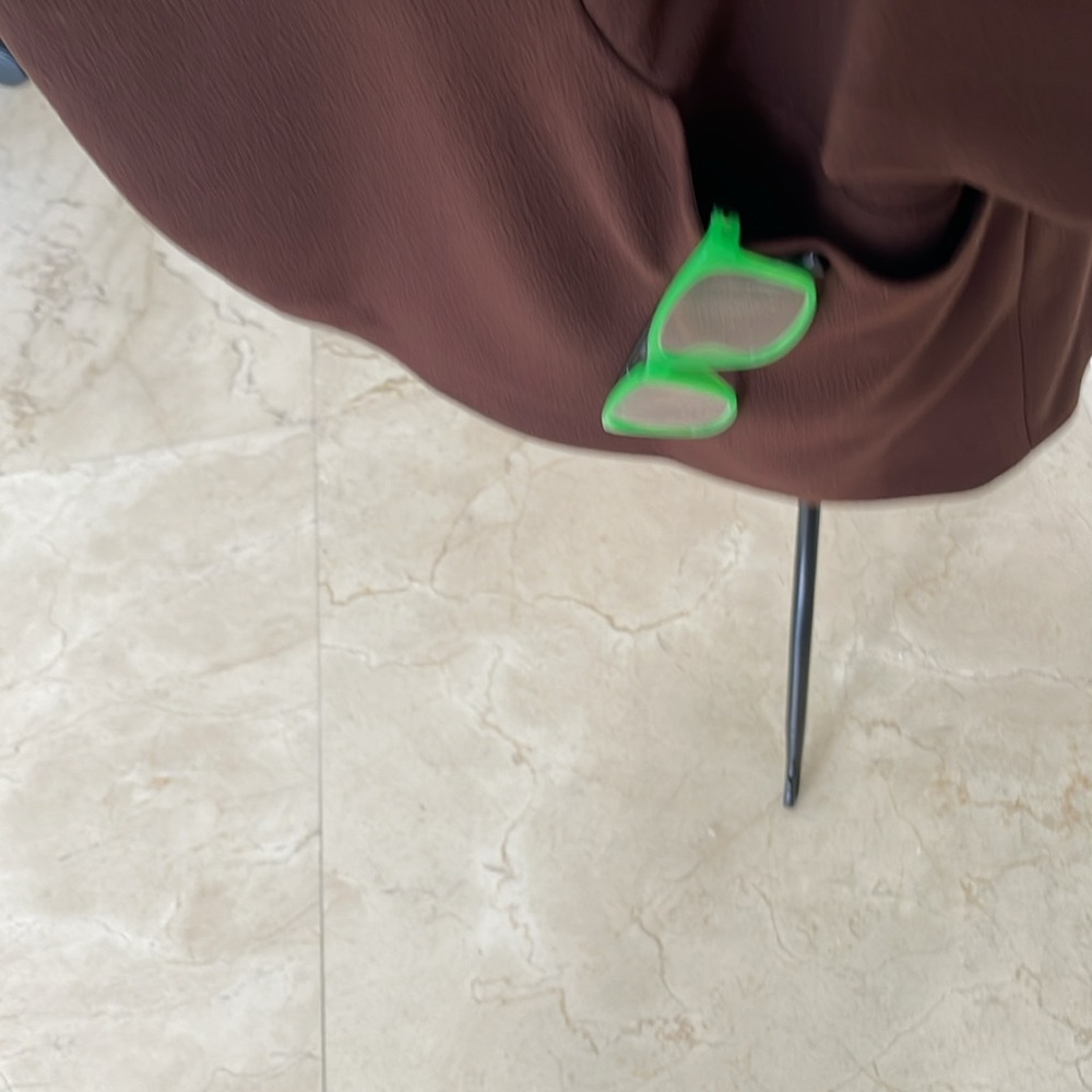 Daniel Rainn Choco Brown Open Front Jacket - image 6